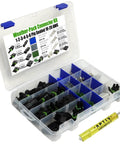 Total Beast 373 Pieces Weather Pack Auto Wiring Connector Kit With Male Female Terminals Fit 10 To 20 AWG Wires 1 To 6 Circuits Includes Removal Tool And Sealer Housing Sweet For Quick Disconnect Splice Jobs On Your Rig Or Boat, open case