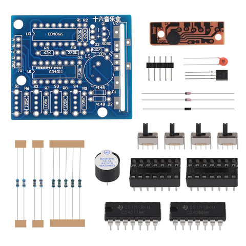 DIY Electronic 16 Sound Box Kit For Arduino Prototyping And Learning Hands On Build 16 Unique Audio Effects Versatile Module