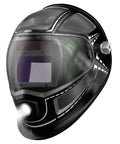 Welding Helmet With Light And 180 Degree Panorama View True Color Solar Powered Auto Darkening Shield With Four Arc Sensors