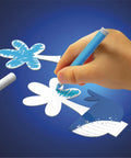 Hand coloring sea creature for Deep Sea Crystal Grow Kit for Kids - 32-Piece STEM Chemistry Lab to Grow Colorful Crystals on 8 Sea Creatures