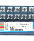 Package of Cnmg432 Carbide Turning Inserts For Aluminum And Copper Nonferrous Metal Machining With Polished Mirror