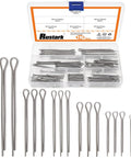 Pro Grade Cotter Pin Clip Fastener Kit With 110 Pieces In Six Sizes For Automotive And Small Engine Repair 304 Stainless Steel Pins In Durable Transparent Storage Box Rustark