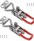 Beefy Heavy Duty Adjustable Toggle Latch Clamp 4001 Style Made From 304 Stainless Steel Quick Release Hasp Clamp With 390 Lbs Holding Capacity