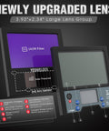Auto Darkening Welding Helmet lens assembly with UV/IR filter and control panel, 3.93 x 2.34 inch size