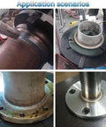Application scenarios of Real Deal Mini Welding Positioner With 0 To 90 Degree Tilt Table and Smooth Stepless Speed Control Featuring No Sweat Bench Setup For Pros and Heavy Duty Rotary Turntable For Workshops in welding tasks.
