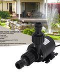 19W Submersible Water Pump With 5M Head Brushless Motor Ultra Quiet Performance in garden fountain setting