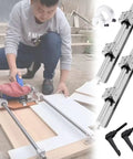 Beefy 1000mm Linear Rail Slide Guide For Woodworking With Square Bearing Block And 2200lbs Load Capacity Precision Track System For Cutting Machines Adjustable Handle For Easy Slider Tightness, used in woodworking