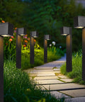 Solar Pathway Lights Outdoor Garden Lawn Landscape Lighting Waterproof With Auto On Off No Wiring Patio Walkway Decor