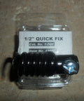 One Half Inch Quick Fix Connector For Field Repair Of Drain Snakes, Screw On Cable Connector That Will Not Slip, Quick Fix Tool For Plumbers, Durable Made In USA