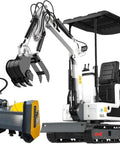 1.2 Ton Pilot Control Gasoline Excavator With Lawn Mower Attachment For Small Farm Use Built For Narrow Paths And Tight Spaces