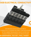 Slick Headlight Main Fuse Block For Dodge Durango 2011-2023 Jeep Grand Cherokee 2012-2021 showing terminals and connectors.