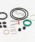 Repair Kit For 5 To 1 Fire Ball 300 Oil Pumps And Fireball Universal Pumps, Air Motor Kit And Upper Lower Pump Repair Set, 238286 Compatible With 203876, Heavy Duty Seals And Wear Resistant Components, showing assorted seals and components on white background