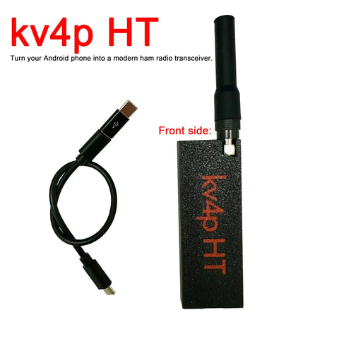 Android Phone To Ham Radio Transceiver Kit VHF Off Grid Rig For Real Talk 100 Percent Ham Radio Fully Assembled PCB with antenna and USB-C cable
