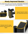 Heavy Duty Garage Door Vertical Track Repair Tool with Anvil Design showing improved tapered head and widened ends design.