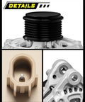 Close-up details of Beefed-Up 135A Alternator For Honda CR-V Ex LX Ex-L Touring 2015-2019 And Acura ILX TLX 2015-2022