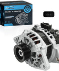 Front view of Alternator Generator Replacement For 2012 To 2017 Accent Veloster Rio 16L L4 Engine With 37300 2B510 37300