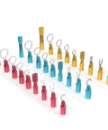 All In One Heat Shrink Wire Connectors Kit With 270 Pc Waterproof Electrical Crimp Terminals For Auto And Marine Use