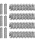 10 Piece Full Thread Hex Socket Screws Set Self Tapping Cup Point Grub Screws Replacement Kit for Yoyo Axle Door Handles Towel Racks