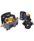 Rite-Temp Pressure Balancing Shower Valve Kit With Cartridge, Service Stops, And PEX Expansion Connections components