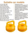 Two Piece Gearbox Shift Rod Cable Bushing Replacement Rubber Flexible Cushioned Vibration Dampener For Chevy Buick