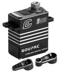 Beefy 9Kg Coreless Metal Digital Micro Servo High Torque Upgrade For RC Crawlers SCX24 TRX4M IP66 with two metal horns