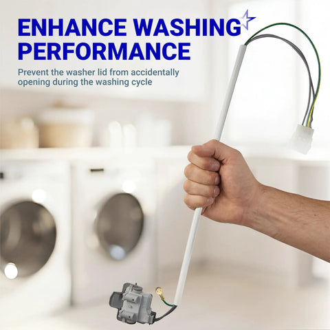 Upgraded Washer Lid Switch Replacement For Kenmore Whirlpool Direct Fit And No Brainer Install Replaces 3949247V 3949239 3949247VP PS11722098 AP5983746 PS350434 3949237 Durable Reliable Quiet Performance, wiring harness with connector