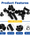 Massive M3 And M4 Countersunk Screws Kit For DIY Projects And Electronics Includes 430 Piece Assortment