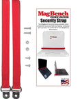 Velcro Laptop Security Strap Kit For Workstations Includes Two Straps Four Screws And Two Nuts Easy To Install display