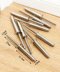 Bulk 100 Piece Aluminum Blind Rivets Kit With Closed End Pop Rivets, Rust Resistant For Metal Wood Plastic And Marine DIY Repairs