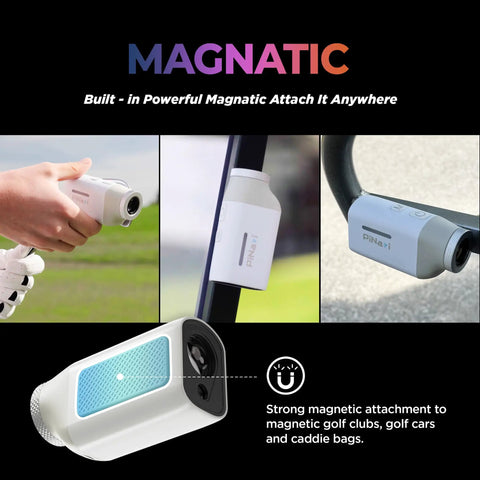 Killer Compact Golf Rangefinder With Slope Mode And Flag Lock Vibration, Dead Accurate One Hand Friendly Build Usb C Rechargeable Magnetic Mount Ace Your Round Waterproof Easy Carry