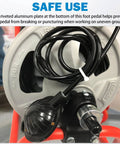 Heavy Duty Air Foot Pedal Switch With 8 Foot Hose For Air Activated Drain Cleaning Machines A Real Workhorse That Fits Ridgid K 400 K 380 K