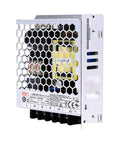 Rock Solid 12V 4.2A 50W Industrial Power Supply, compact metal unit with honeycomb cover for efficient operation.