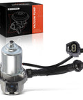 Heavy Duty Electric Vacuum Pump For Buick LaCrosse Chevy Impala Cadillac Xts, silver metal construction with wiring.