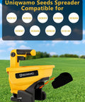 Uniqwamo handheld power spreader for Dewalt 20V and 60V Li-ion batteries, compatible with various models.