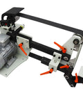 Professional Variable Speed Belt Sander With 72 Inch Abrasive Belts And Extra Grinding Discs For Killer Knife Sharpening And Slick Metal Polish 220V Benchtop Grinder motor and frame assembly