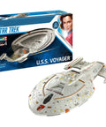 U.S.S. Voyager 1:670 Scale Unassembled Unpainted Plastic Model Kit for Star Trek Fans Intrepid Class Starship boxed model