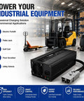 Reliable 36V Forklift Battery Charger 20A Fast Trickle Charge works great for electrical equipment in a warehouse.