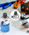 Two Pack 3590S-2 1K Ohm Rotary Potentiometer, Precision Multi Turn Wirewound Potentiometer with tools and components