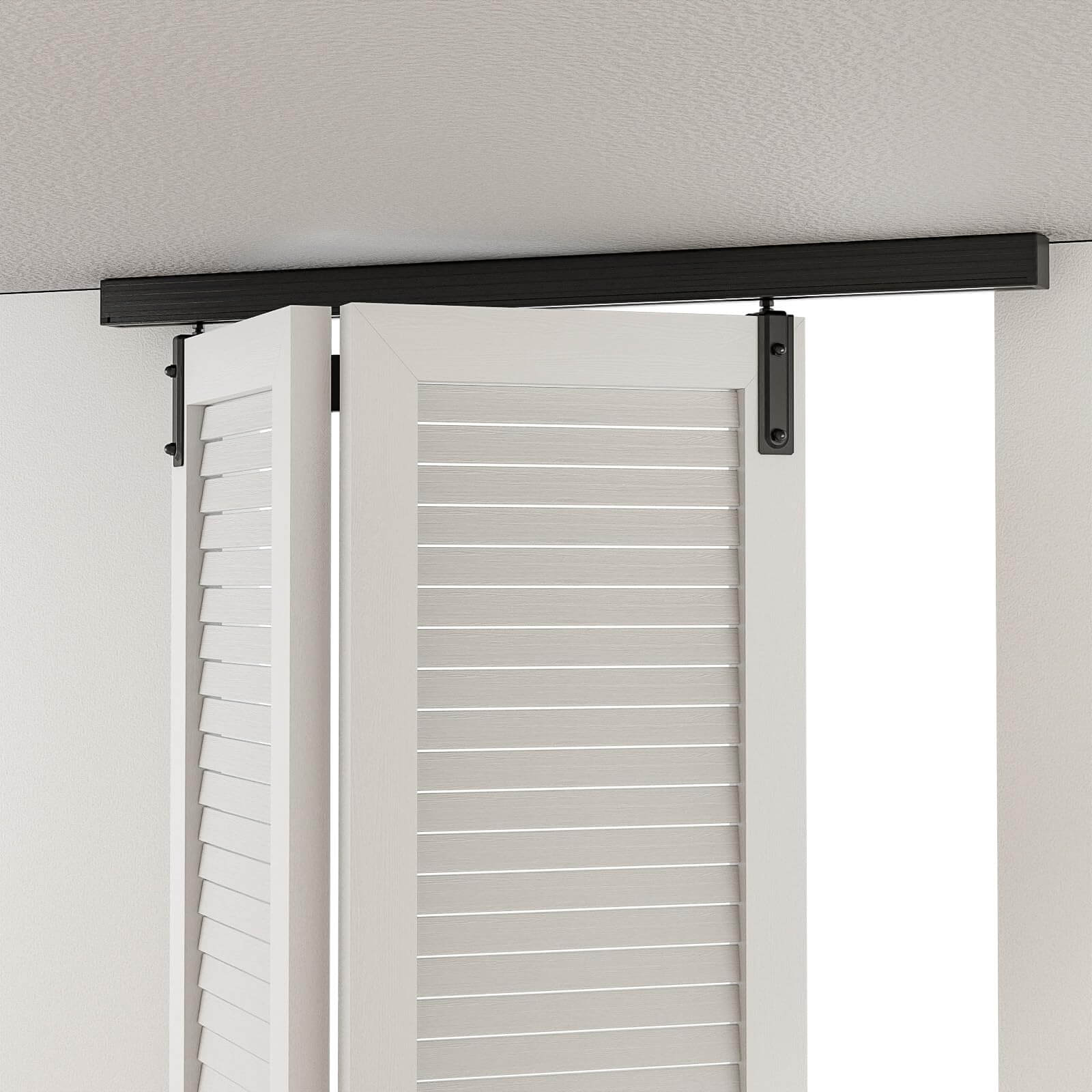 Ceiling Mount Box Rail Kit for Bifold Doors