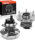 Rear Wheel Bearing And Hub Assembly Set With ABS For Toyota Corolla Matrix Prius Vibe 2003 To 2008 2004 To 2009