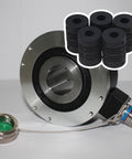 Encoder Coupler for Stepper Motor Shaft D15 L2 6x6mm Hole Plastic Elasticity Motor Coupling Anti Shock Wear Resistant Easy Install