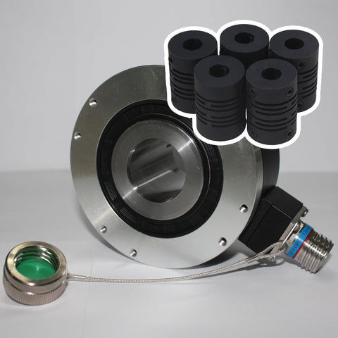 Encoder Coupler for Stepper Motor Shaft D15 L2 6x6mm Hole Plastic Elasticity Motor Coupling Anti Shock Wear Resistant Easy Install