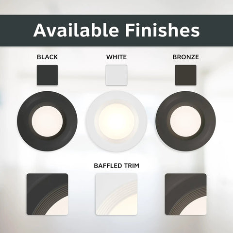 Sleek Five Six Inch Led Recessed Ceiling Light Featuring Smooth Operator Dimming And Totally Kickin CRI Ninety Glow With Sick Bronze Baffle Trim Absolute Game Changer For Home Spaces