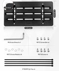 Front License Plate Bracket Holder Frame Universal Fit For Cars Trucks Vans And SUVs With 6 Screws And Wrench Kit Black