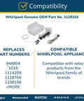 Ice Maker Kit Replacement For Top Freezer And Bottom Freezer Refrigerators, Compatible With Major Brands