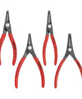 4 Piece Precision Circlip Snap Ring Pliers Set For External And Internal Rings Built For Pros Heavy Duty Pro Grade Tool Kit