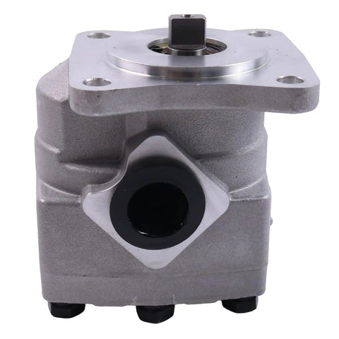 Front view of Left Rotation Hydraulic Gear Pump For Kubota B1550 Tractor Direct Fit With 67810 76100 67810 76102 GPO79R GPO120R Counterclockwise Drive Beefed Up Durable Replacement For Farm Gear And DIY Projects
