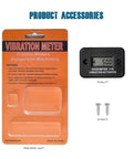 Vibration Activated Digital Hour Meter For Small Engines No Wiring Hassle Just Cut Induction Coil To Start Timing Automatically Works With Gas Diesel AC DC And Battery Powered Equipment in blister pack with screws