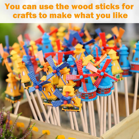 Colorful decorative crafts made with Premium Unfinished Wooden Dowel Rods Top Notch For Knocking Out Weekend Diy Crafts And Home Decor Upgrades Along With Party Displays Featuring Smooth Quarter Inch By Six In Sticks.