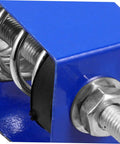 10kg Ceiling Damping Mounts For Noise Reduction And Vibration Isolation, blue metal isolator with threaded bolts
